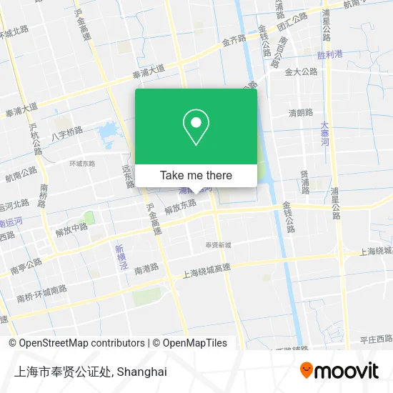 上海市奉贤公证处 map