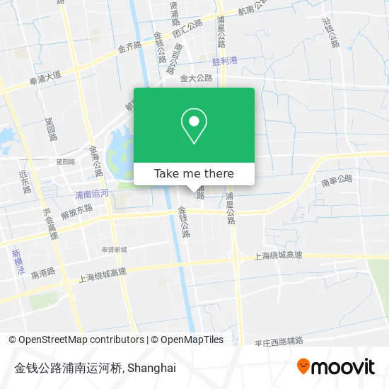 金钱公路浦南运河桥 map