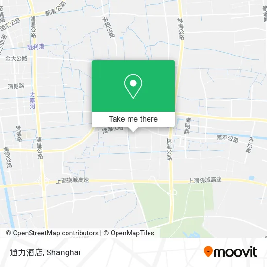 通力酒店 map