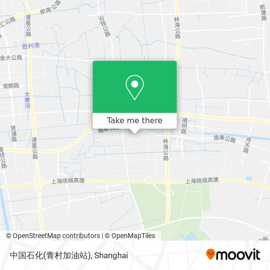 中国石化(青村加油站) map
