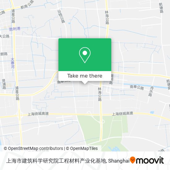 上海市建筑科学研究院工程材料产业化基地 map