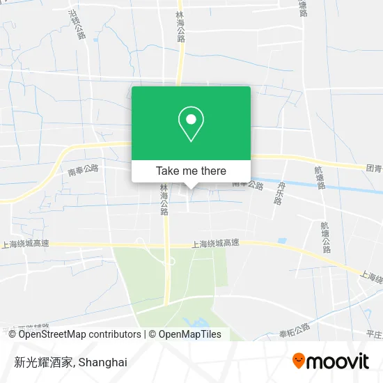 新光耀酒家 map