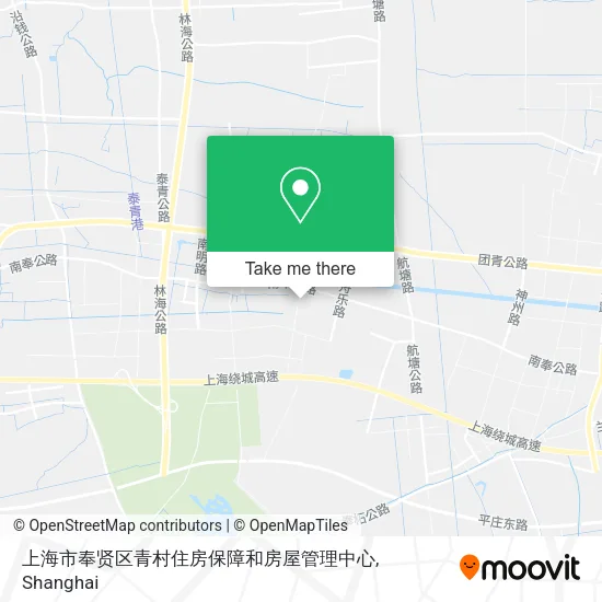 上海市奉贤区青村住房保障和房屋管理中心 map
