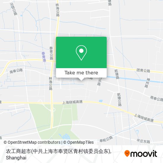农工商超市(中共上海市奉贤区青村镇委员会东) map