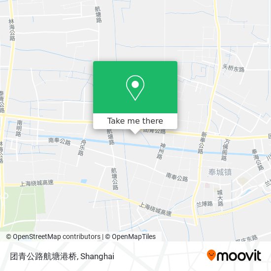 团青公路航塘港桥 map