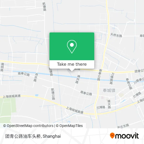 团青公路油车头桥 map