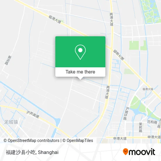 福建沙县小吃 map