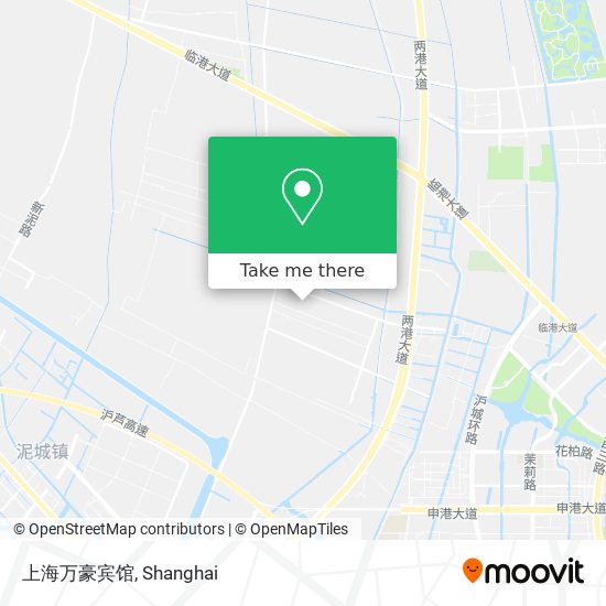 上海万豪宾馆 map