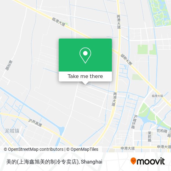 美的(上海鑫旭美的制冷专卖店) map