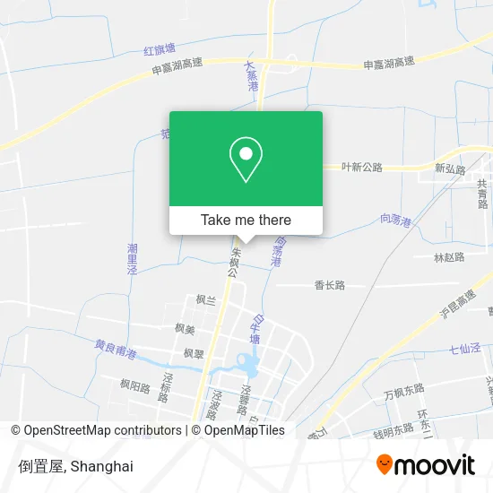 倒置屋 map