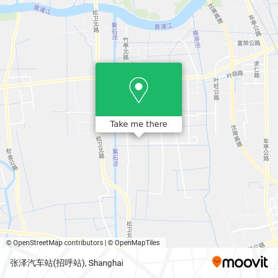 张泽汽车站(招呼站) map
