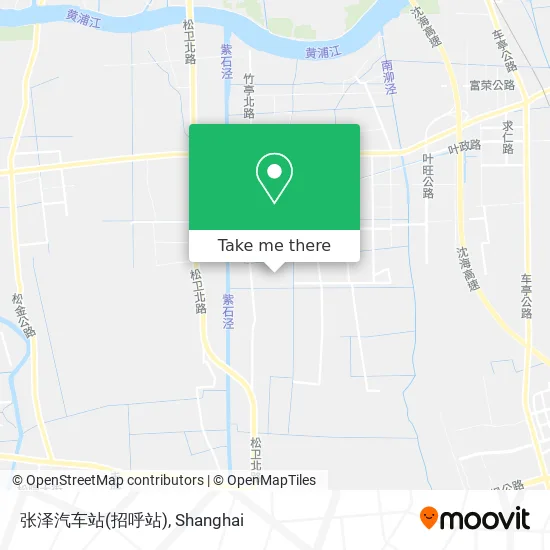 张泽汽车站(招呼站) map