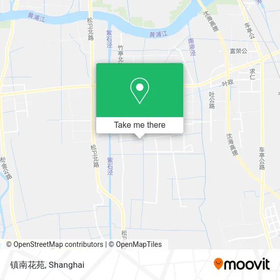 镇南花苑 map