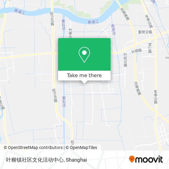 叶榭镇社区文化活动中心 map