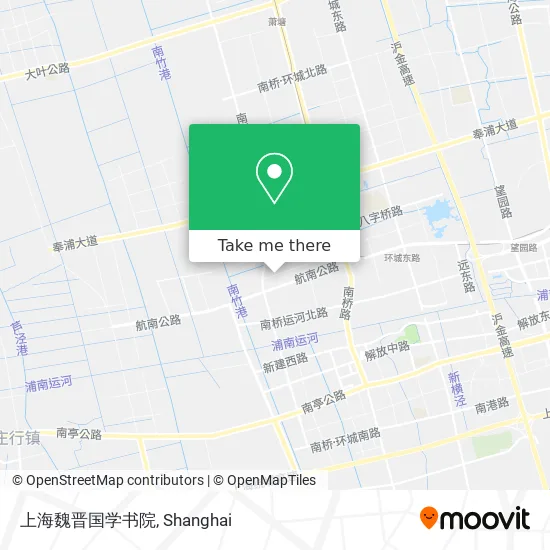 上海魏晋国学书院 map