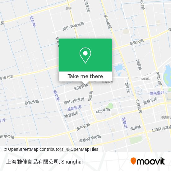 上海雅佳食品有限公司 map