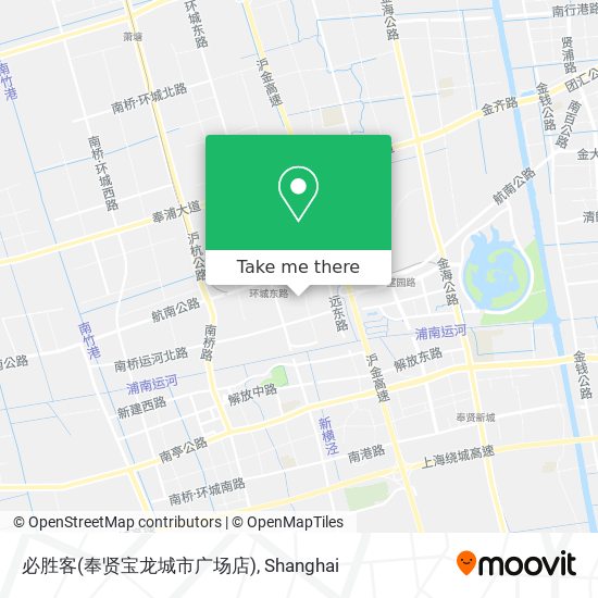 必胜客(奉贤宝龙城市广场店) map
