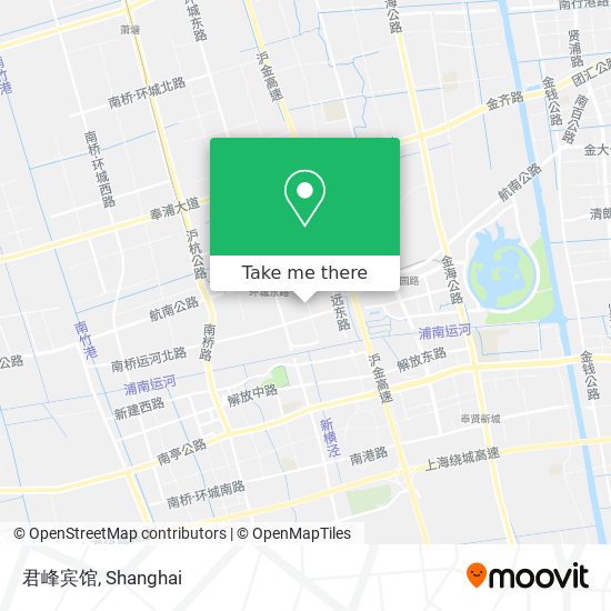 君峰宾馆 map
