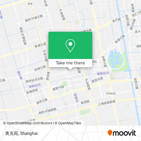 奥克苑 map
