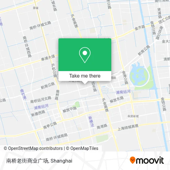 南桥老街商业广场 map