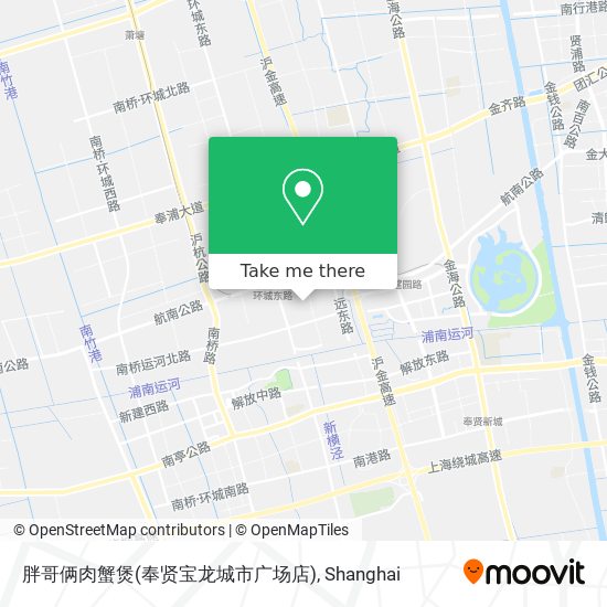 胖哥俩肉蟹煲(奉贤宝龙城市广场店) map