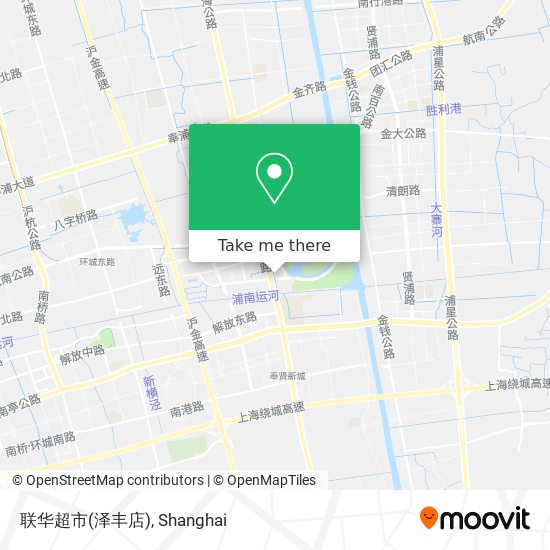 联华超市(泽丰店) map