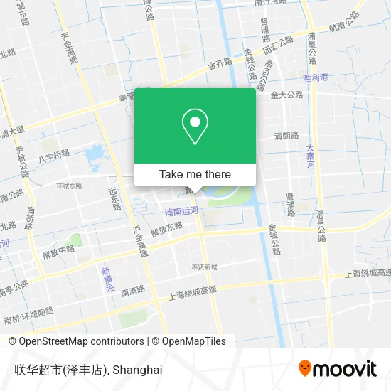 联华超市(泽丰店) map