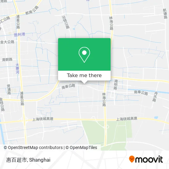 惠百超市 map
