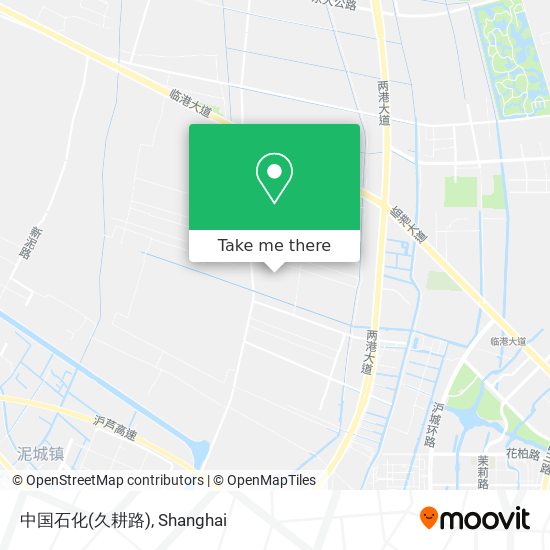 中国石化(久耕路) map