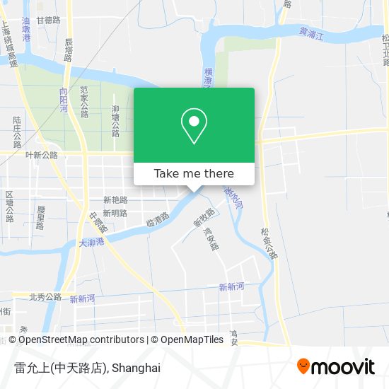 雷允上(中天路店) map