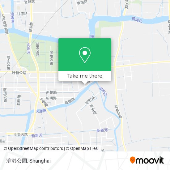泖港公园 map