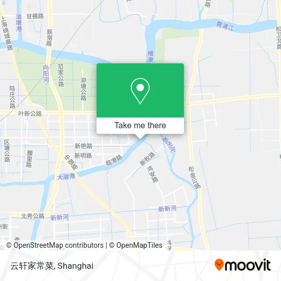 云轩家常菜 map