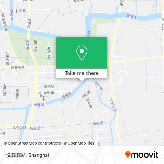 悦舞舞蹈 map