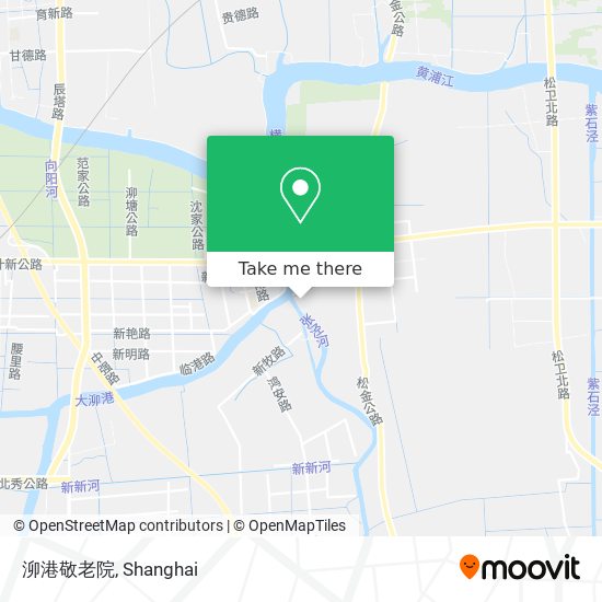 泖港敬老院 map