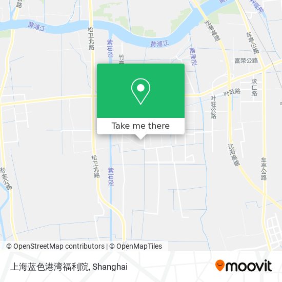 上海蓝色港湾福利院 map