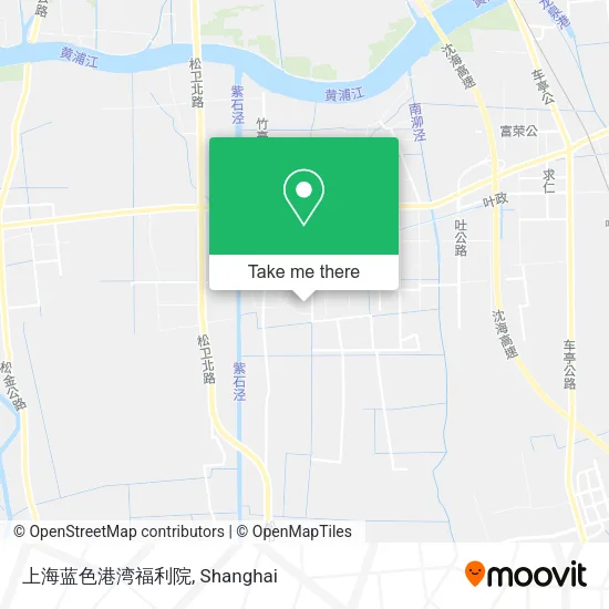 上海蓝色港湾福利院 map