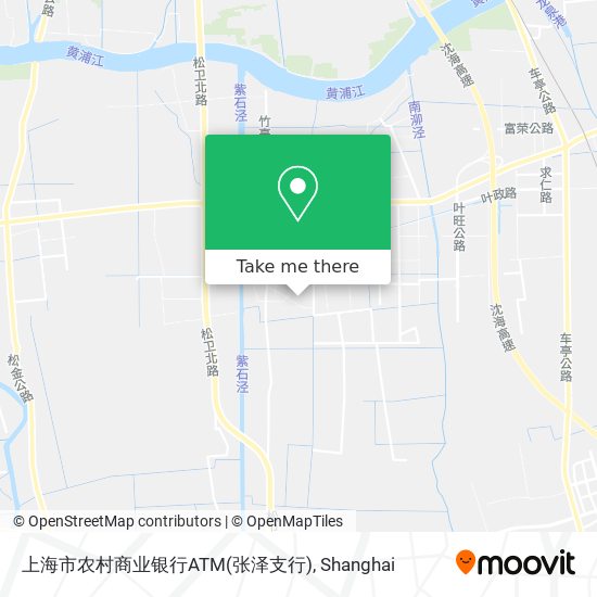 上海市农村商业银行ATM(张泽支行) map