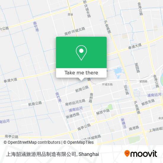 上海韶涵旅游用品制造有限公司 map