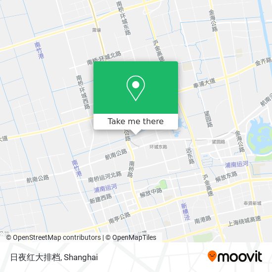 日夜红大排档 map