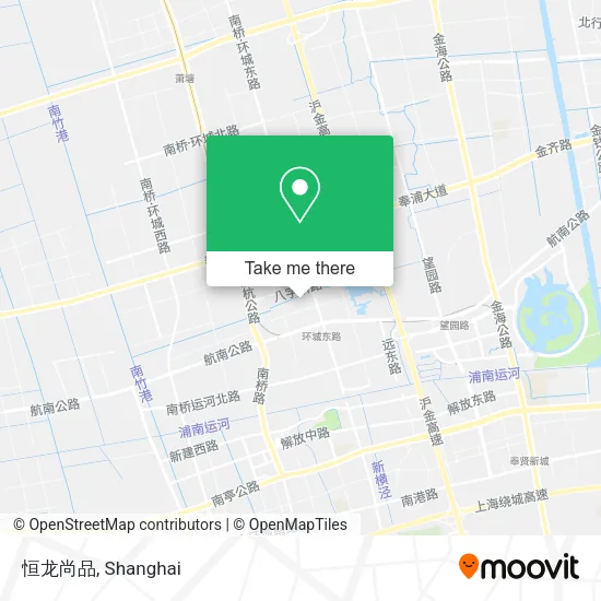 恒龙尚品 map