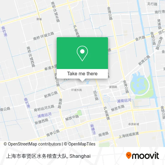 上海市奉贤区水务稽查大队 map