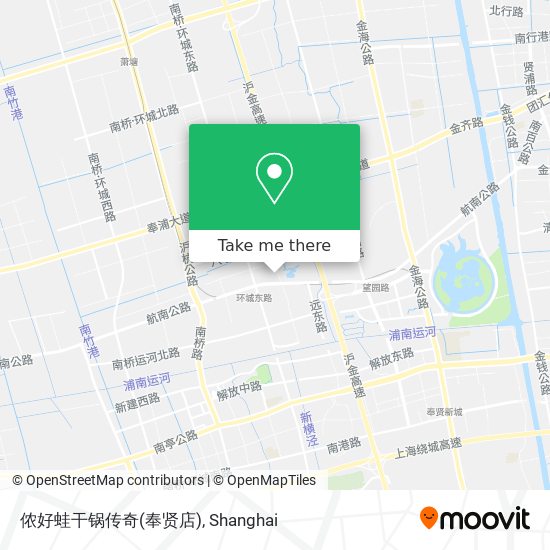 侬好蛙干锅传奇(奉贤店) map