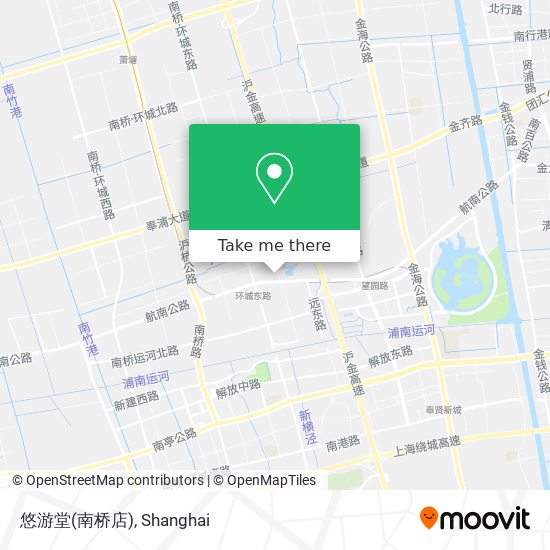 悠游堂(南桥店) map