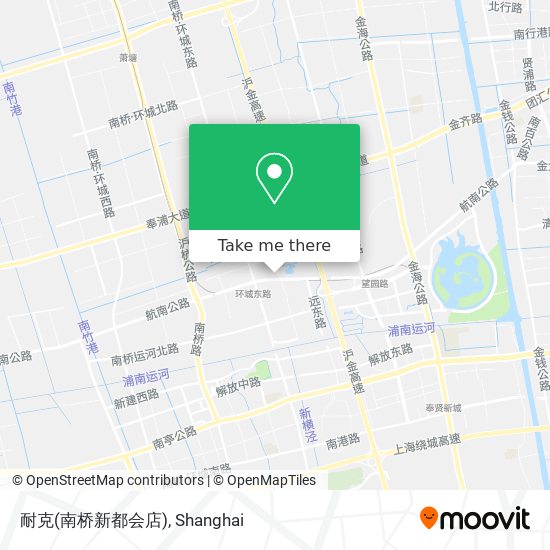 耐克(南桥新都会店) map