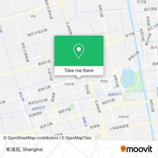 奉浦苑 map