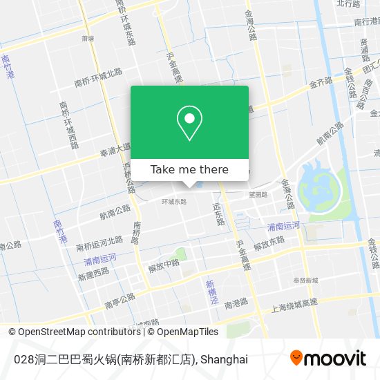 028洞二巴巴蜀火锅(南桥新都汇店) map
