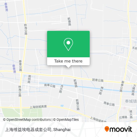 上海维益埃电器成套公司 map