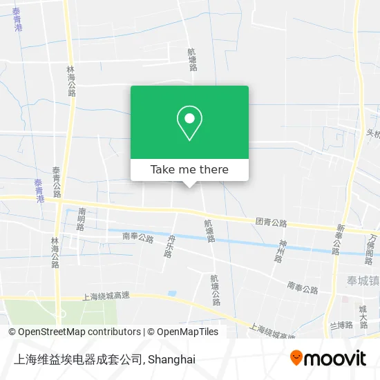 上海维益埃电器成套公司 map