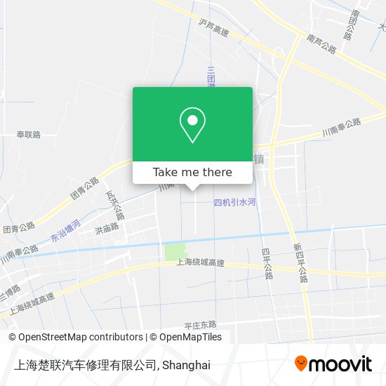 上海楚联汽车修理有限公司 map