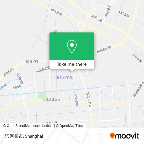 滨河超市 map